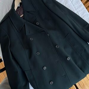 100% Wool Double Breasted Trench